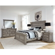 Pemberly Row Contemporary 3 Drawer Nightstand in Heritage Taupe