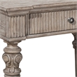 Pemberly Row Contemporary 1 Drawer Open Nightstand in French Gray