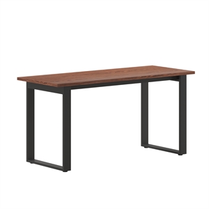 Pemberly Row 60x24 Conference Table with Laminate Top and U-Frame Base in Walnut