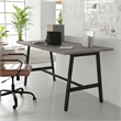 Pemberly Row 60x30 Conference Table with Laminate Top & A-Frame Base in Gray Oak