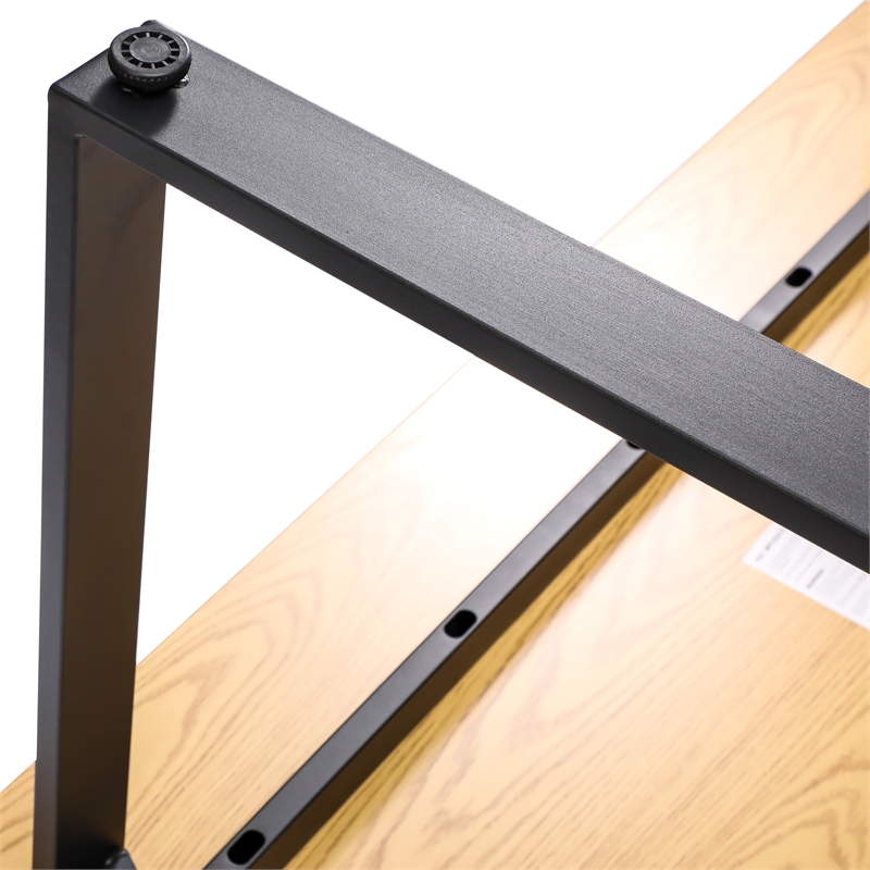 Pemberly Row 60x30 Conference Table with Laminate Top and U-Frame Base in Walnut
