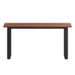 Pemberly Row 60x30 Conference Table with Laminate Top and U-Frame Base in Walnut