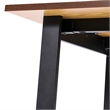 Pemberly Row 60x30 Conference Table with Laminate Top and U-Frame Base in Walnut