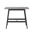 Pemberly Row 72x36 Conference Table with Laminate Top & A-Frame Base in Gray Oak
