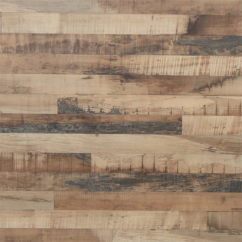 Pemberly Row 4' Rustic Laminate Foldable Portable Event Bar for Catering