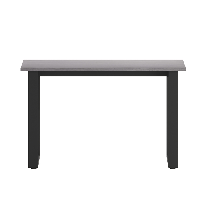Pemberly Row 48x24 Conference Table with Laminate Top & U-Frame Base in Gray Oak