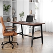 Pemberly Row 48x24 Conference Table with Laminate Top and A-Frame Base in Walnut