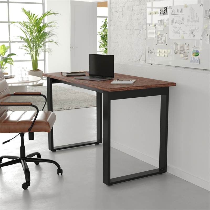 Pemberly Row 48x24 Conference Table with Laminate Top and U-Frame Base in Walnut