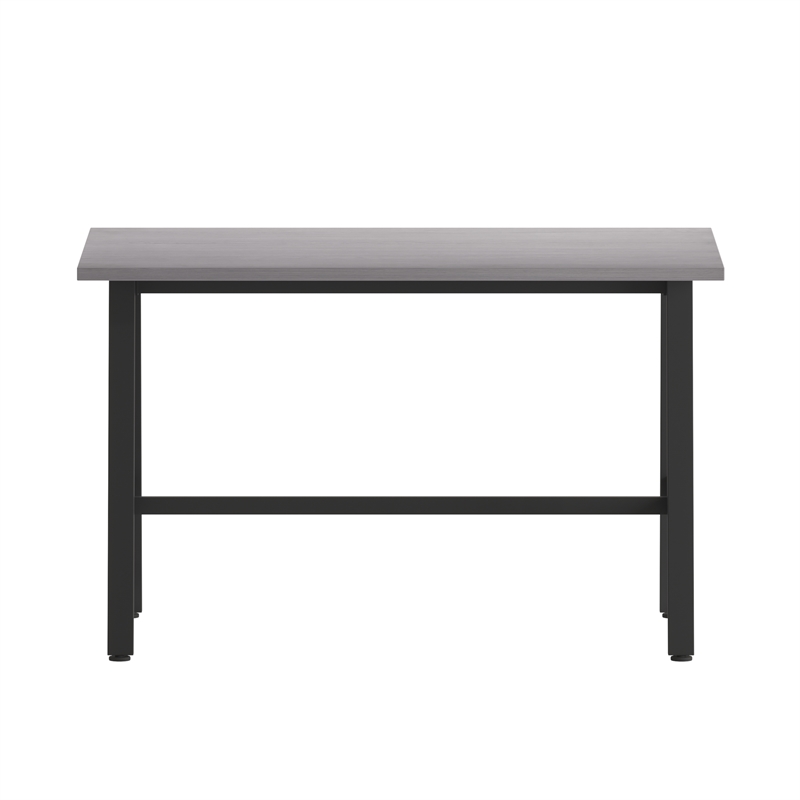 Pemberly Row 48x30 Conference Table with Laminate Top & A-Frame Base in Gray Oak