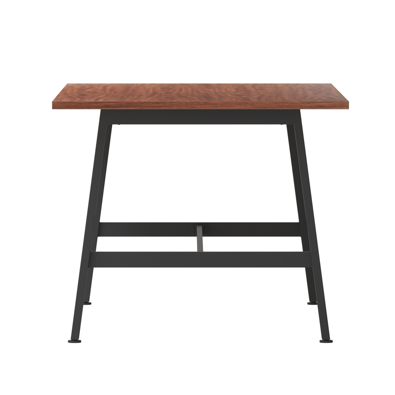 Pemberly Row 72x36 Conference Table with Laminate Top and A-Frame Base in Walnut
