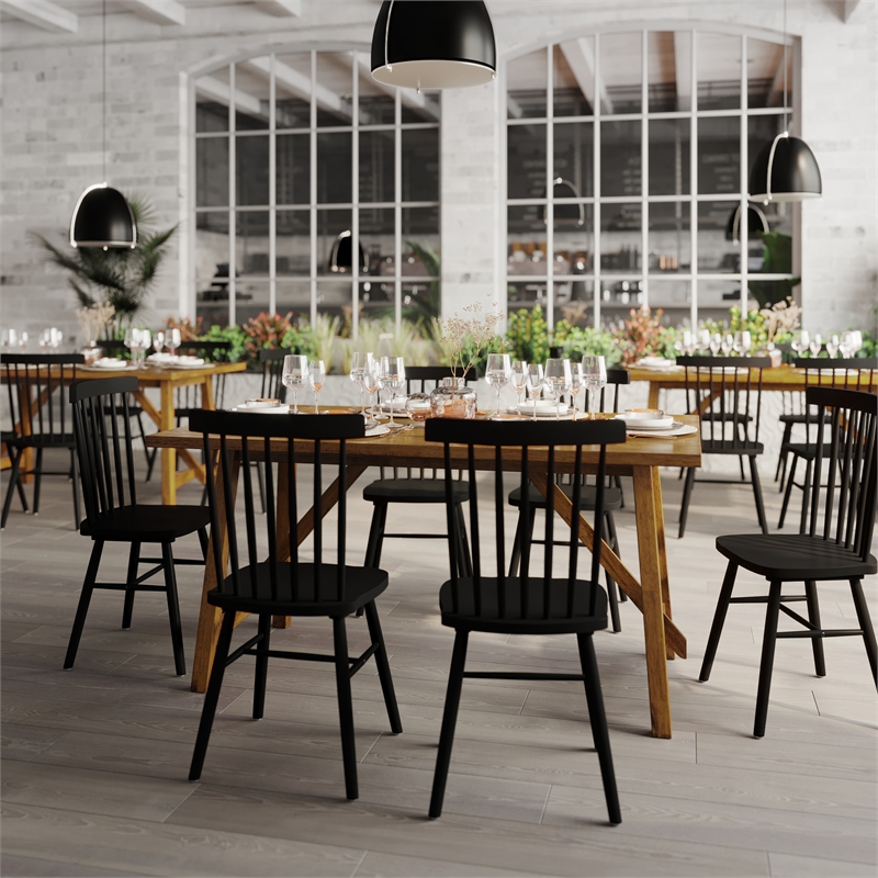 Pemberly Row Solid Wood 60