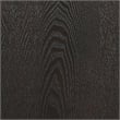 Pemberly Row Contemporary Full Size 3 Panel Wooden Headboard in Dark Brown