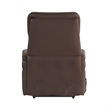Pemberly Row Remote Powered Lift Recliner for Elderly in Cognac