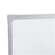 Pemberly Row 60x48 Aluminum Magnetic Dry Erase Board with Wall Mount Marker Tray