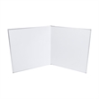 Pemberly Row 72x40 Aluminum Magnetic Dry Erase Board with Wall Mount Marker Tray
