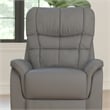 Pemberly Row Remote Powered Lift Recliner for Elderly in Gray