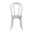 Pemberly Row Wood Stackable Dining Chair with Fixed Floor Glides - White Wash
