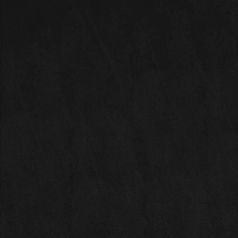 Pemberly Row Big and Tall 1000 lb Rated Black Vinyl Padded Stack Chair