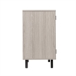 Pemberly Row Classic Sideboard and Bar Cabinet with Storage in Gray
