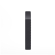 Pemberly Row Contoured Twin Headboard with 2 Power Outlets and USB Ports in Gray