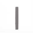 Pemberly Row Upholstered Twin Headboard with 2 Power Outlets & USB Ports in Gray