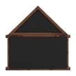 Pemberly Row Glass Front Flag Display Case with Certificate Holder for 9x5 Flag