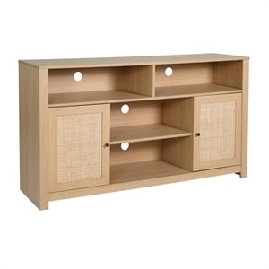 Pemberly Row 58&quot Sideboard with 2 Soft Close Doors and Adjustable Shelf