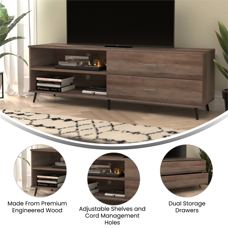 Pemberly Row TV Stand for up to 60