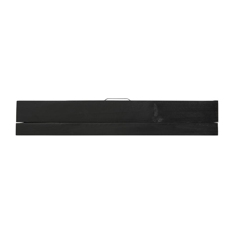 Pemberly Row 11 x 14 Solid Pine Shadow Display Case with Linen Liner in Black