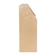 Pemberly Row Kids Wooden Bookshelf with 3 Display Shelves in Natural