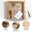 Pemberly Row 11x14 Solid Pine Shadow Display Case with Linen Liner