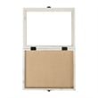 Pemberly Row 11x14 Solid Pine Shadow Display Case with Linen Liner in Whitewash