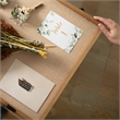 Pemberly Row 18x24 Solid Pine Shadow Display Case with Linen Liner