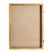 Pemberly Row 18x24 Solid Pine Shadow Display Case with Linen Liner