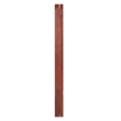 Pemberly Row 24x36 Wooden Jersey Display Case with Foam Board & Lock in Mahogany