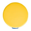 Pemberly Row Plastic Classroom Floor Cushions with Handles in Primary Colors