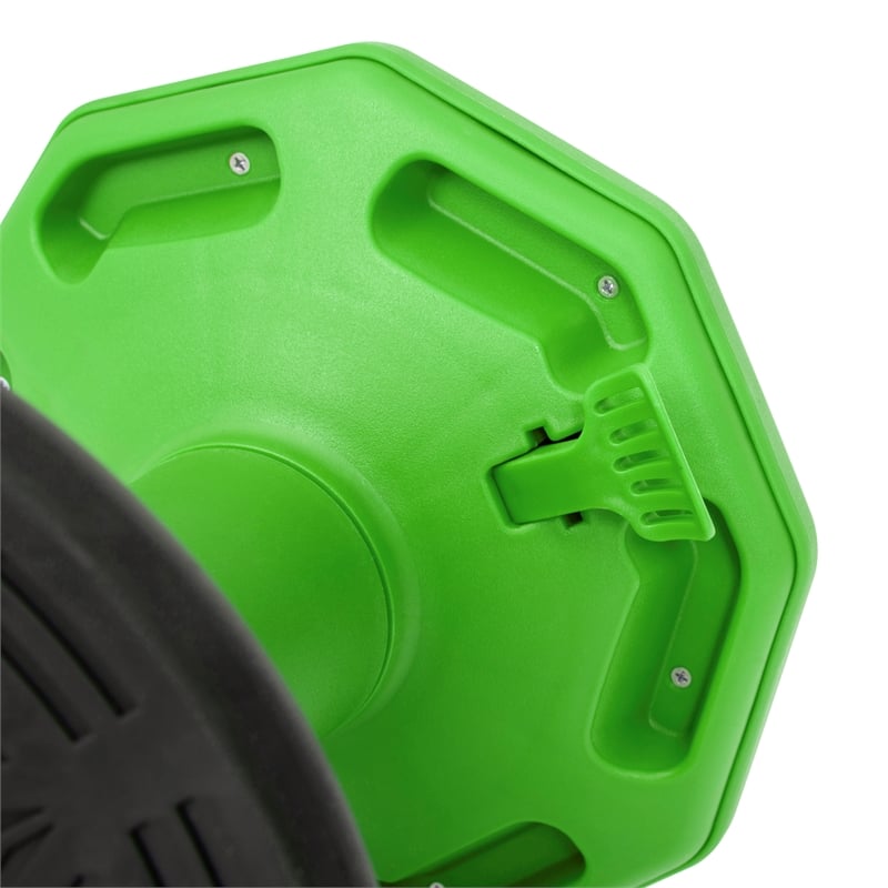 Pemberly Row Kids Adjustable Height Active Learning Stool for Classroom in Green
