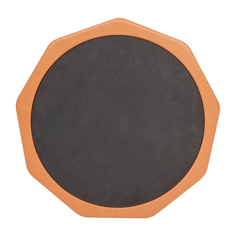 Pemberly Row Kids Adjustable Height Active Learning Stool for Classroom - Orange