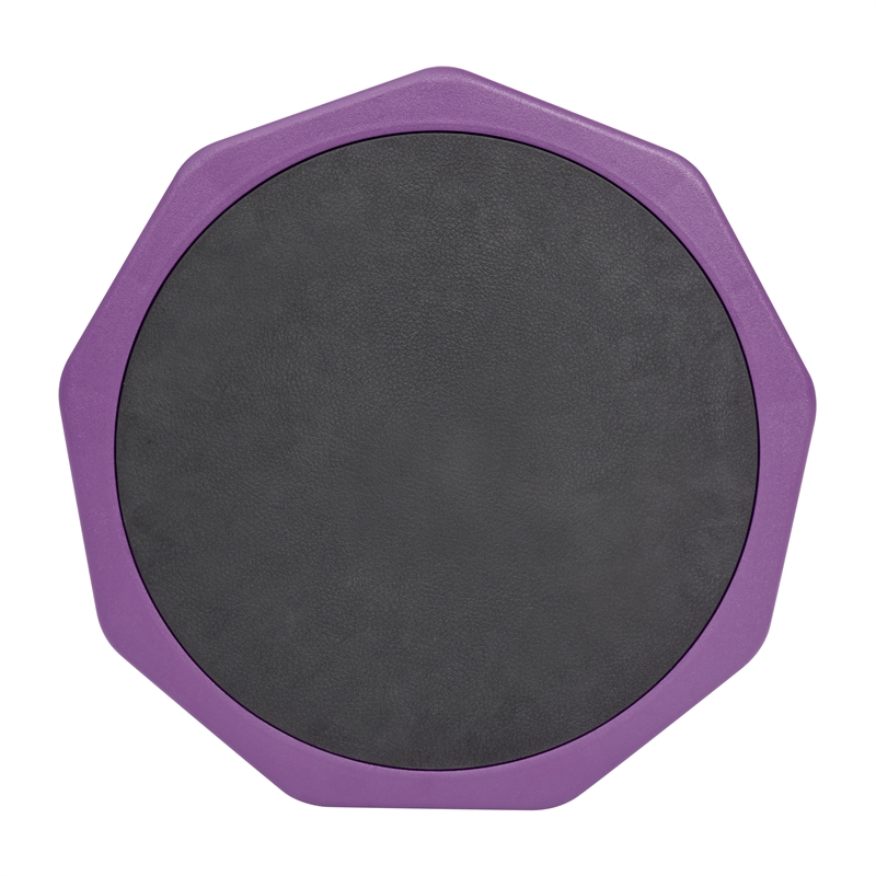 Pemberly Row Kids Adjustable Height Active Learning Stool for Classroom - Purple