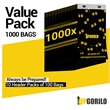 Pemberly Row 10 Pack Unscented Leakproof Pull Out Pet Waste Bags 1000 Count