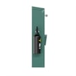 Pemberly Row Mountable Locking Pull Out Pet Waste Bag Dispenser with Sanitizer