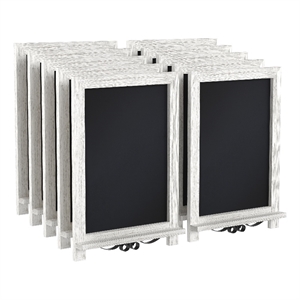 Pemberly Row 10 Pack 12&quotx17&quot Tabletop or Wall Mount Magnetic Chalkboards