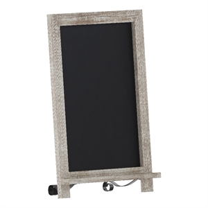 Pemberly Row 12&quotx17&quot Freestanding Tabletop or Wall Mount Magnetic Chalkboard