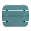 Pemberly Row Adirondack Style Side Table & 2 Chair Set in Sea Foam