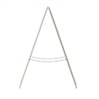 Pemberly Row 40x20 Freestanding White Wood A-Frame Magnetic Chalkboard
