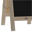 Pemberly Row 40x20 Freestanding Weathered Wood A-Frame Magnetic Chalkboard