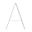 Pemberly Row 40x20 Freestanding Robin Blue Wood A-Frame Chalkboard