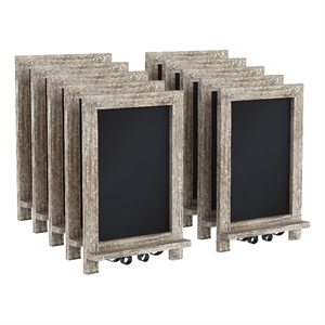 Pemberly Row 10 Pack 9.5&quotx14&quot Tabletop or Wall Mount Magnetic Chalkboards