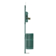 Pemberly Row Pet Waste Station with Roll Bag Dispenser and Trash Can with Lid