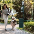 Pemberly Row Mountable Locking Roll Pet Waste Bag Dispenser with Sanitizer